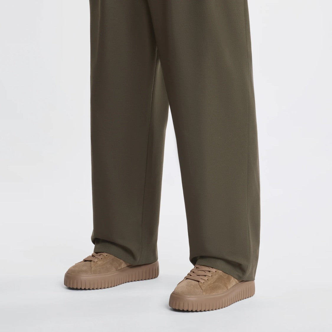 Hogan H-Stripes H Shoes With Distinctive Suede Upper