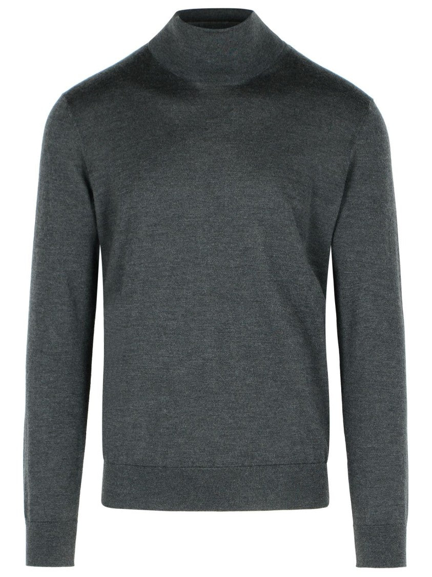 Zegna Cashmere And Silk Turtleneck Sweater