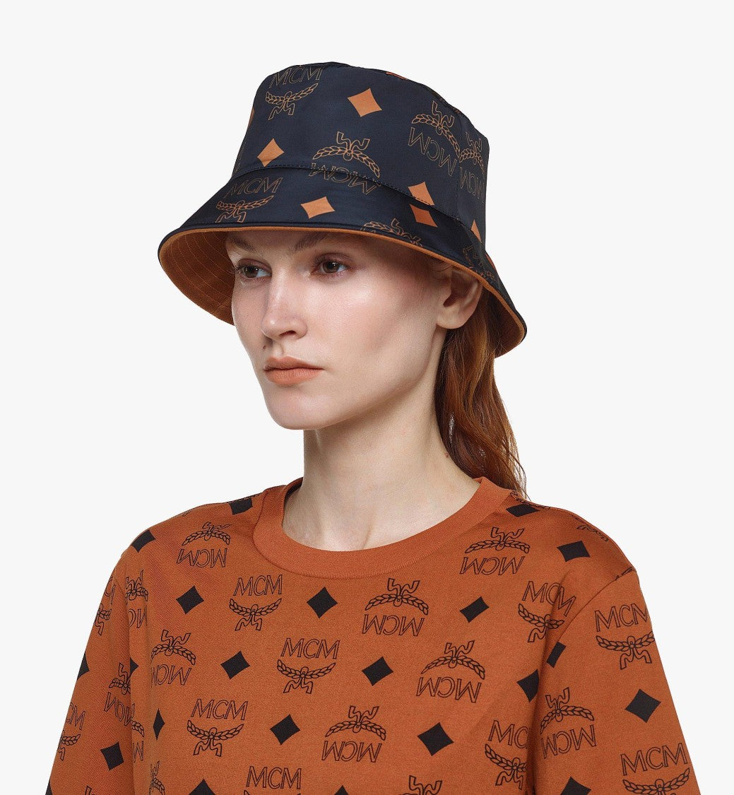 Mcm Reversible Cotton Bucket Hat