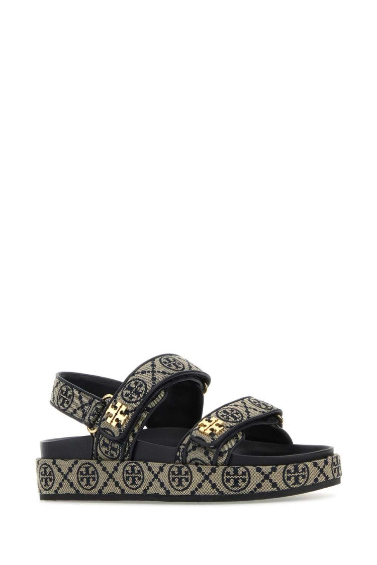 Tory Burch Embroidered Fabric Kira Sandals