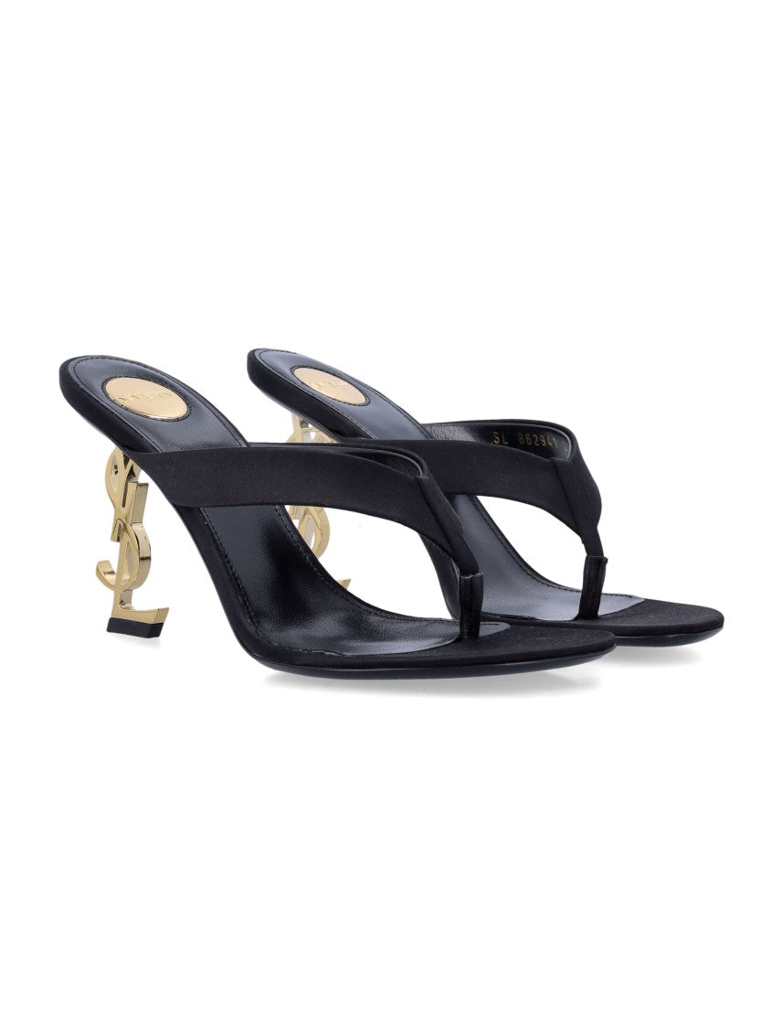 Saint Laurent Satin Opyum Mules