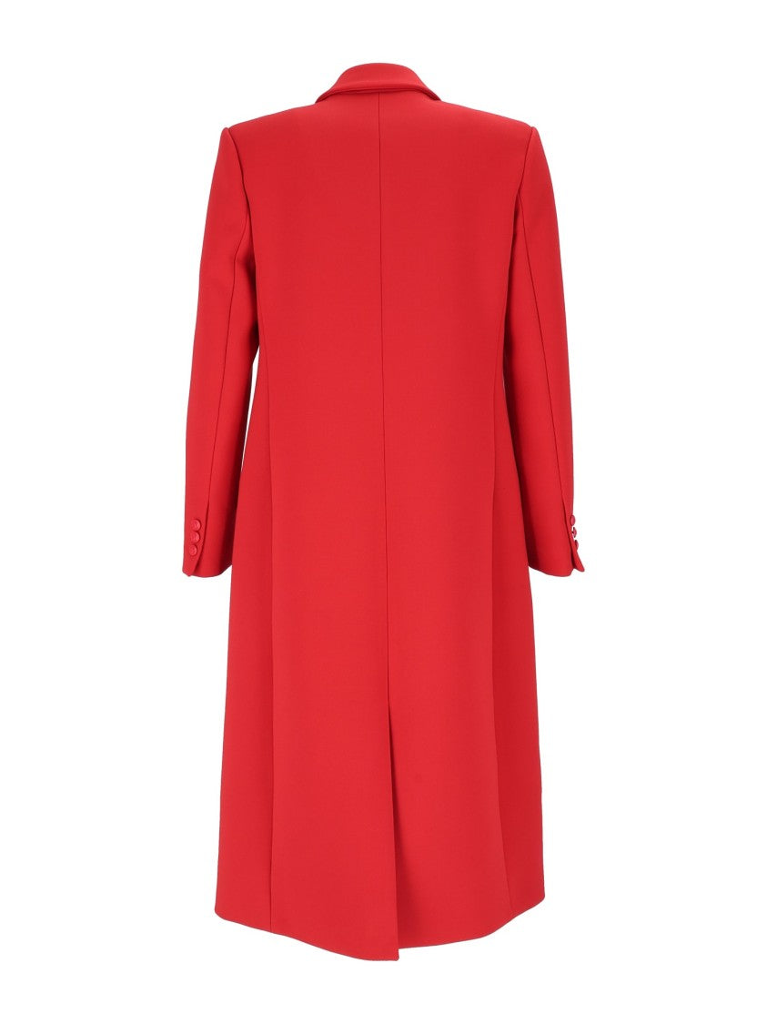 Elisabetta Franchi Double-Breasted Notched Lapel Coat