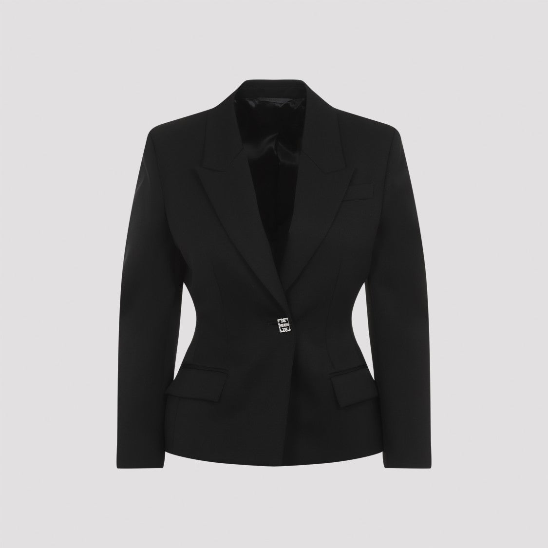 Givenchy Structured Black Virgin Wool Jacket