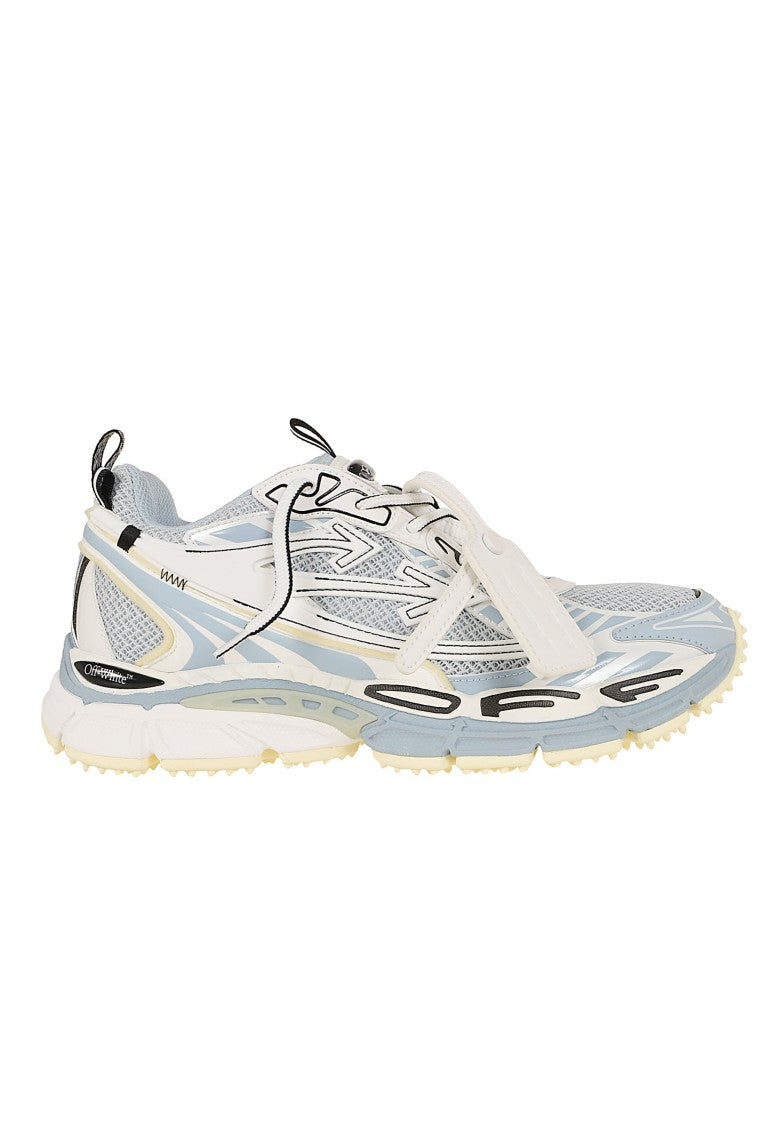 Off-White Light Grey Ow Be Right Back Sneakers