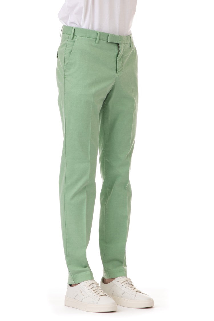 Pt Torino Delavé Stretchmaster Cotton Trousers