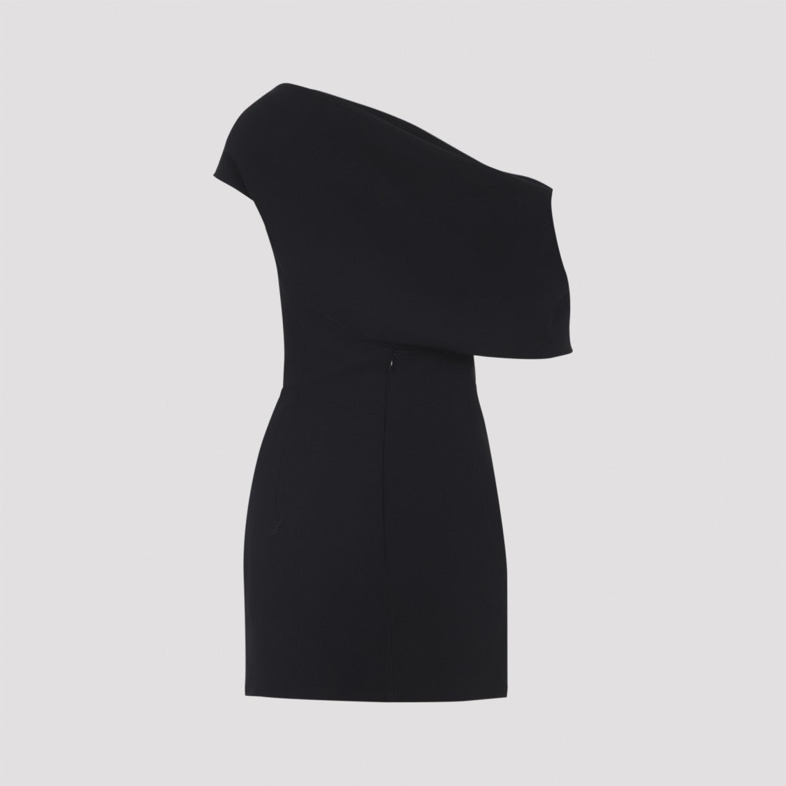 Jacquemus Asymmetrical One-Shoulder Mini Dress