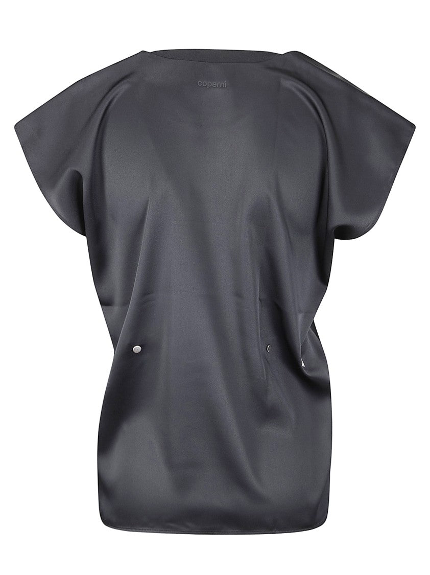Coperni Adjustable Minimalist Tee With Customizable Fit