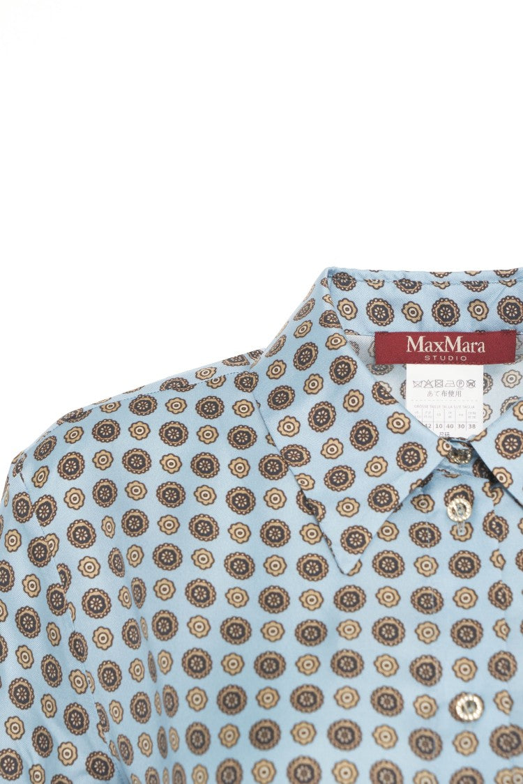 Max Mara Boccale' Belted Blouse