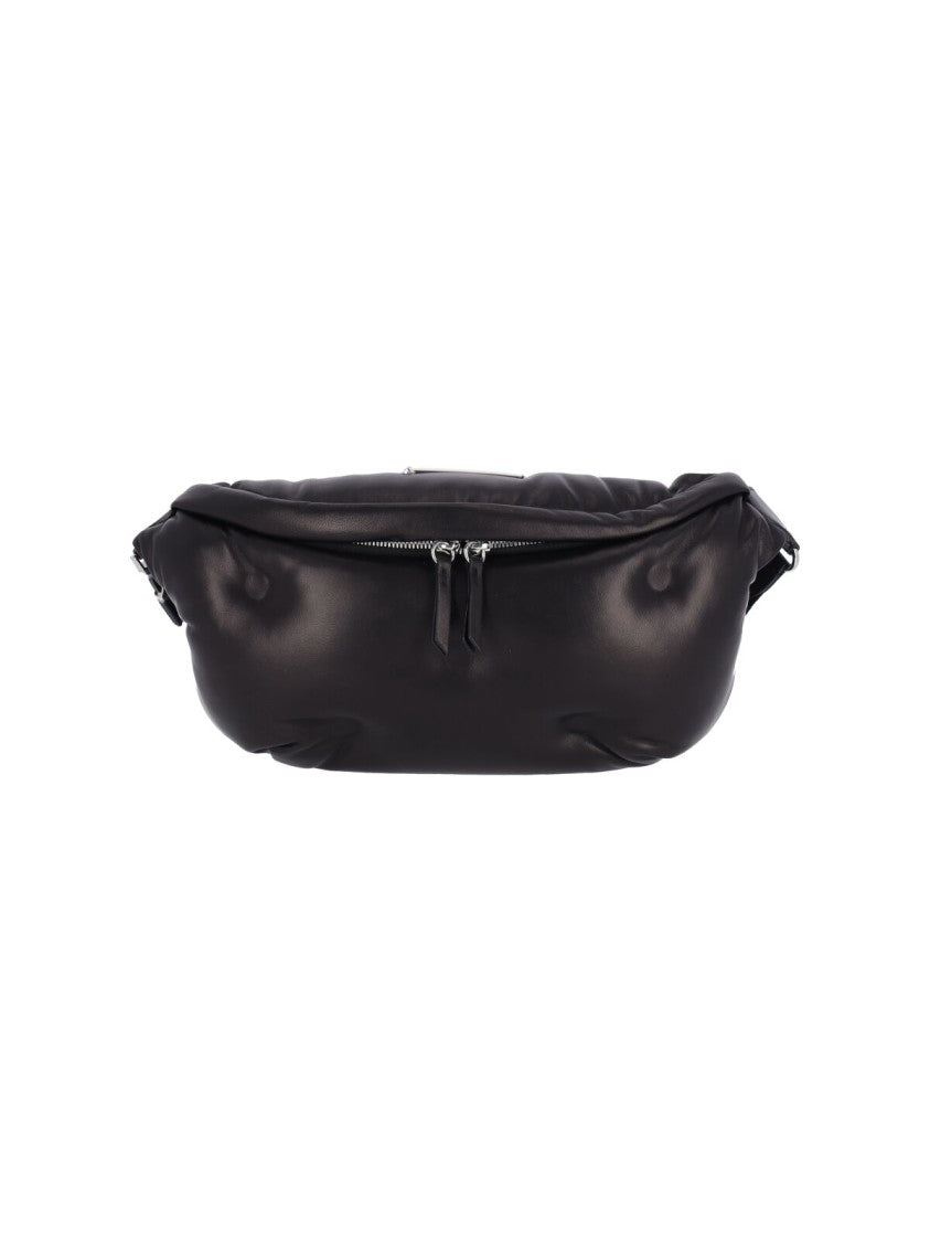 Maison Margiela Quilted Nappa Leather Black Glam Slam Bag