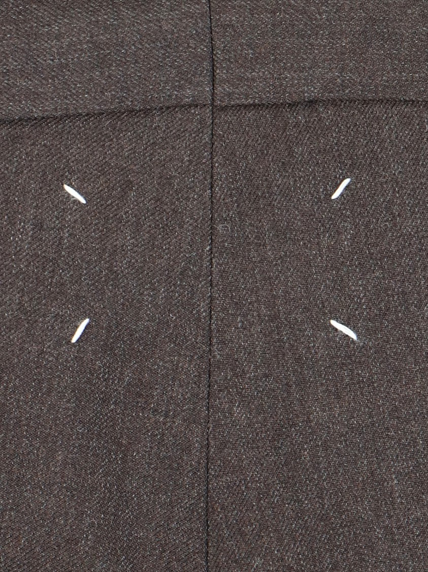 Maison Margiela Wool Pants – Brown