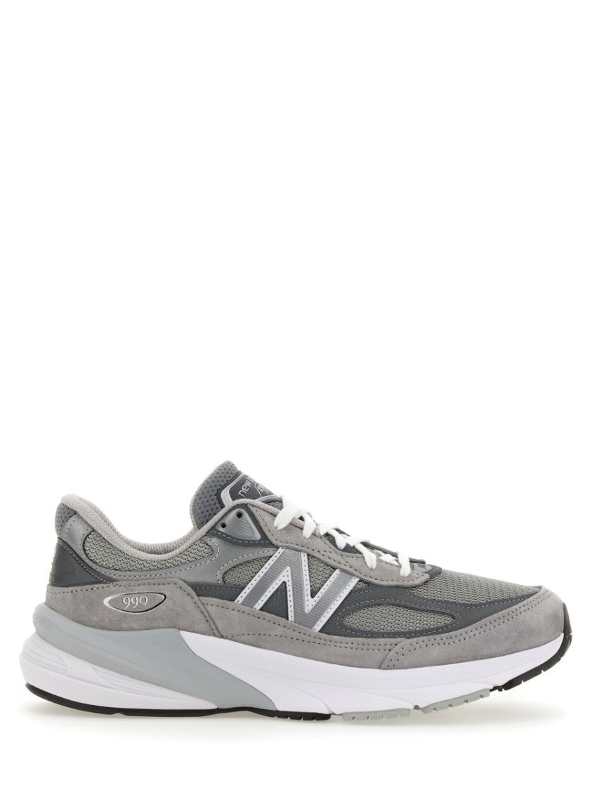 New Balance New Balance 990V6 Suede And Mesh Sneakers