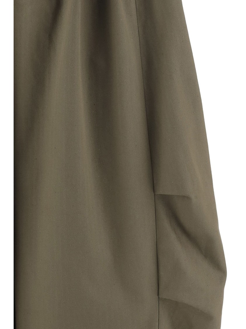 Niccolò Pasqualetti Balloon-Style Cotton Pants With Elasticated Waistband