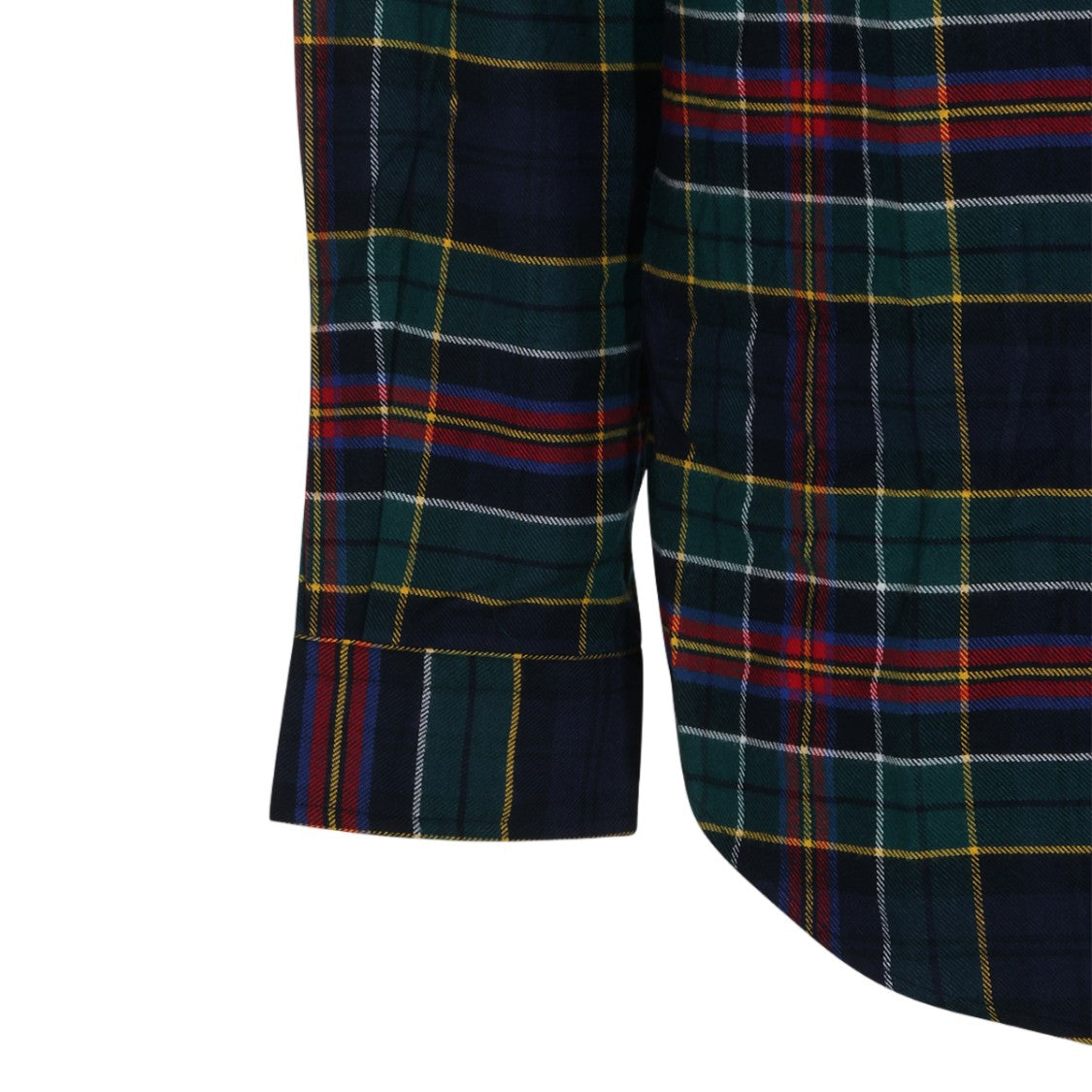 Polo Ralph Lauren Long-Sleeve Button-Up Shirt With Classic Plaid Pattern