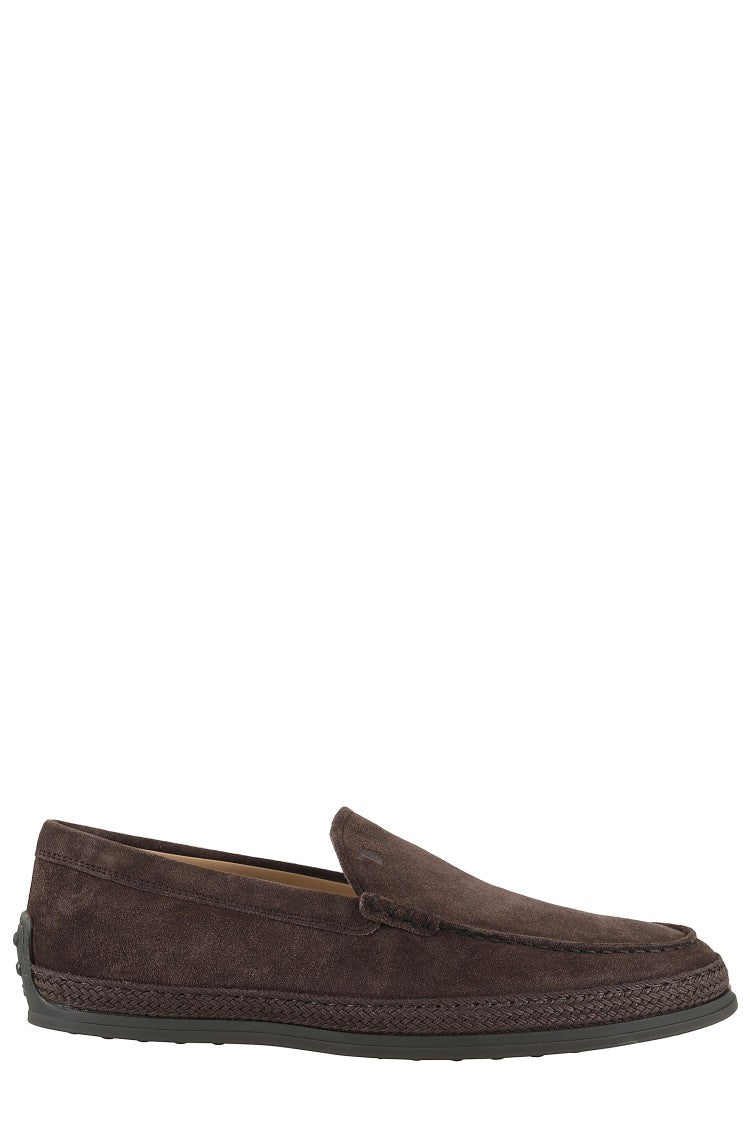 Tod's Suede Slip-On Shoes