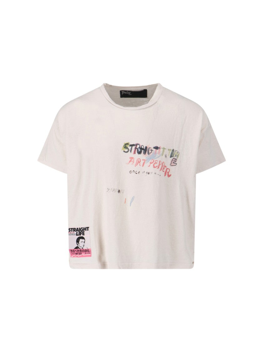 Paly "Straight Time" T-Shirt – White