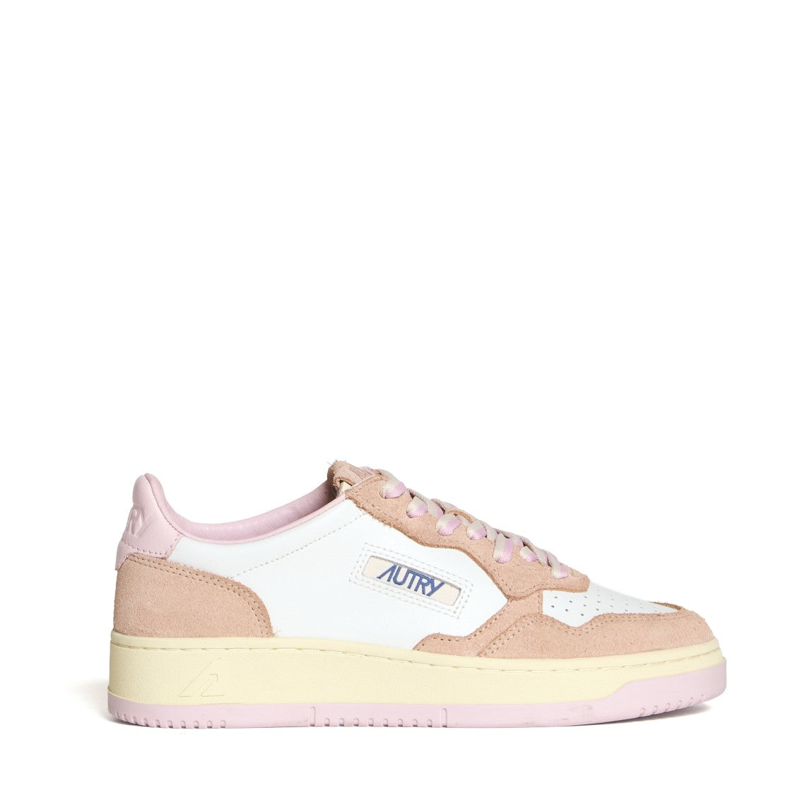 Autry White Phard Leather Medalist Low Sneakers