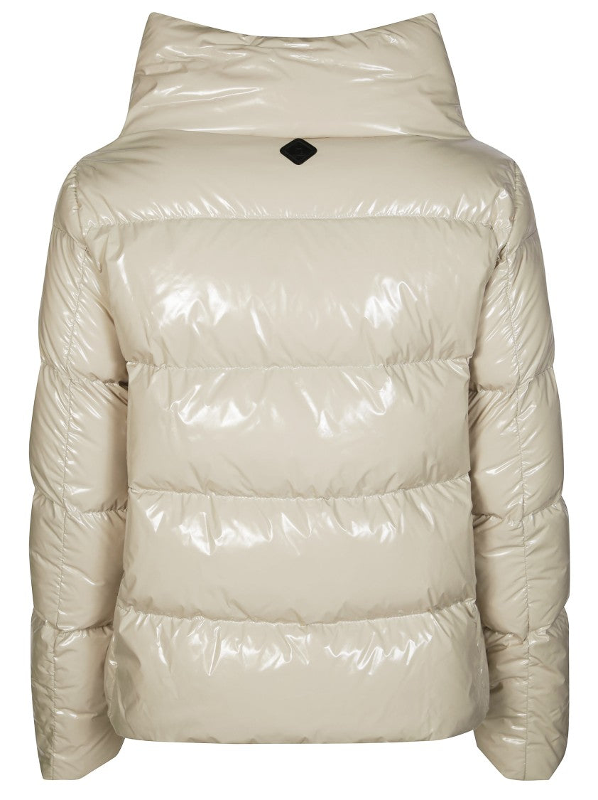 Herno Glossy Padded Cropped Jacket