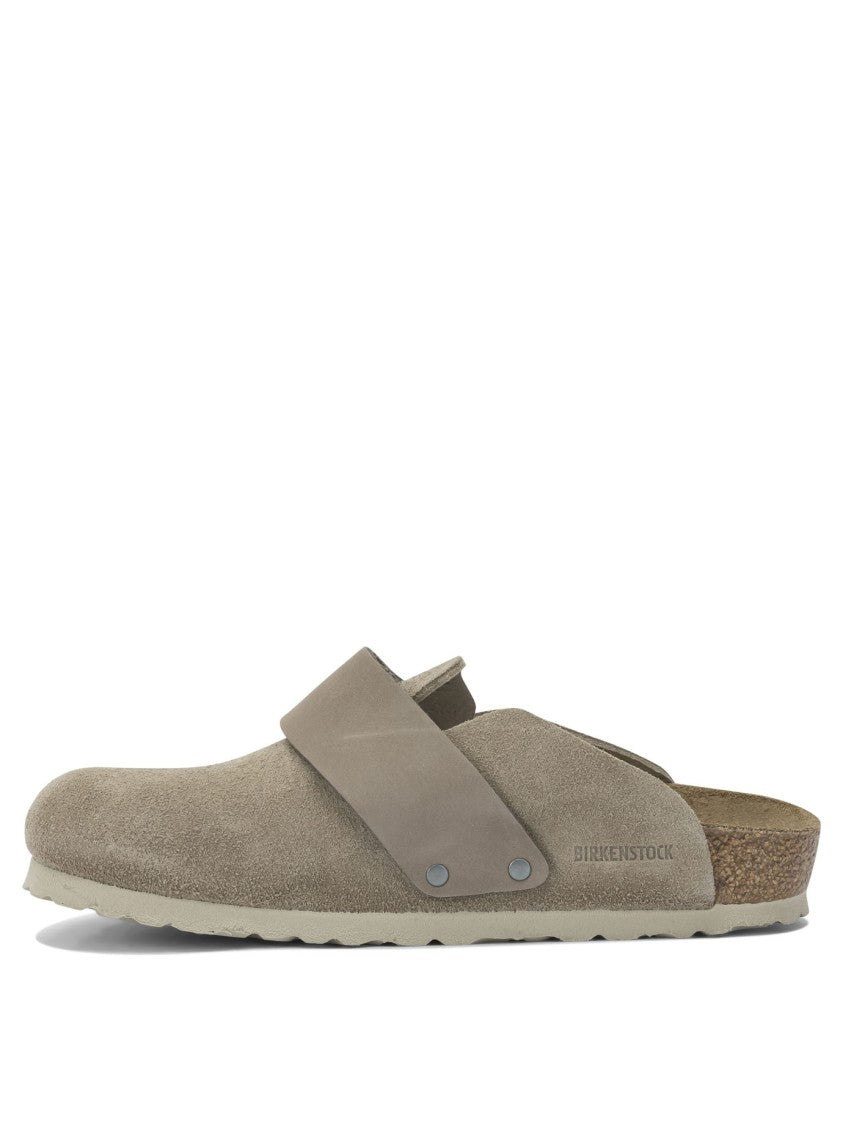 Birkenstock Closed-Toe Sandals With Adjustable Leather Strap