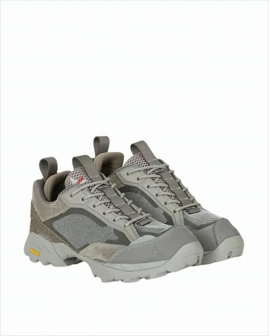 Roa Textured Grey Sneakers With Sole