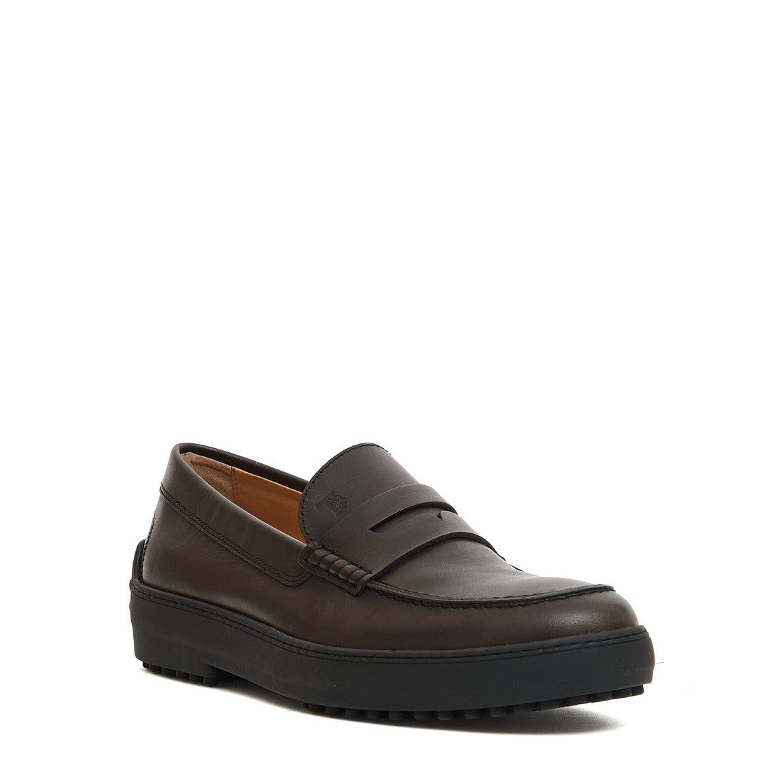 Tod's Winter Gommino Moccasin In Brown