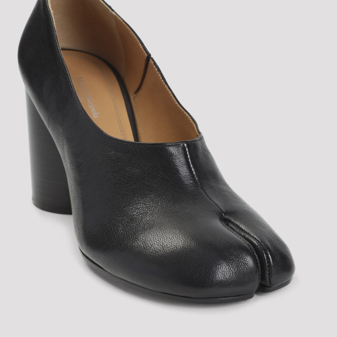Maison Margiela Black Lamb Leather Tabi H30 High Pumps