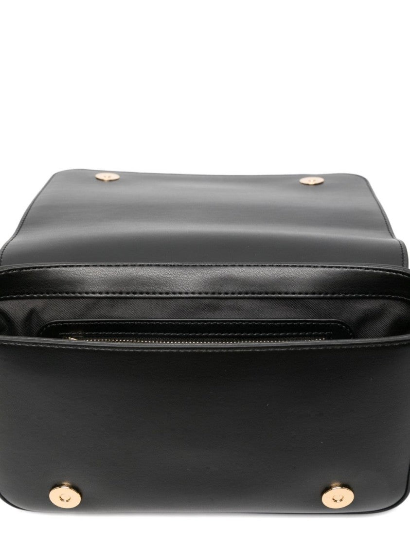 Love Moschino Structured Shoulder Bag With Gold-Tone Chain