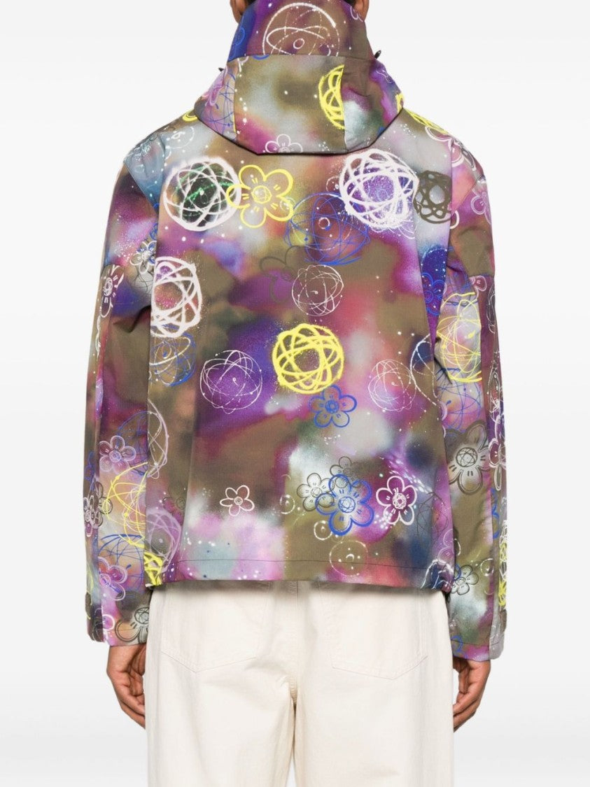Kenzo Graphic Floral Print Jacket