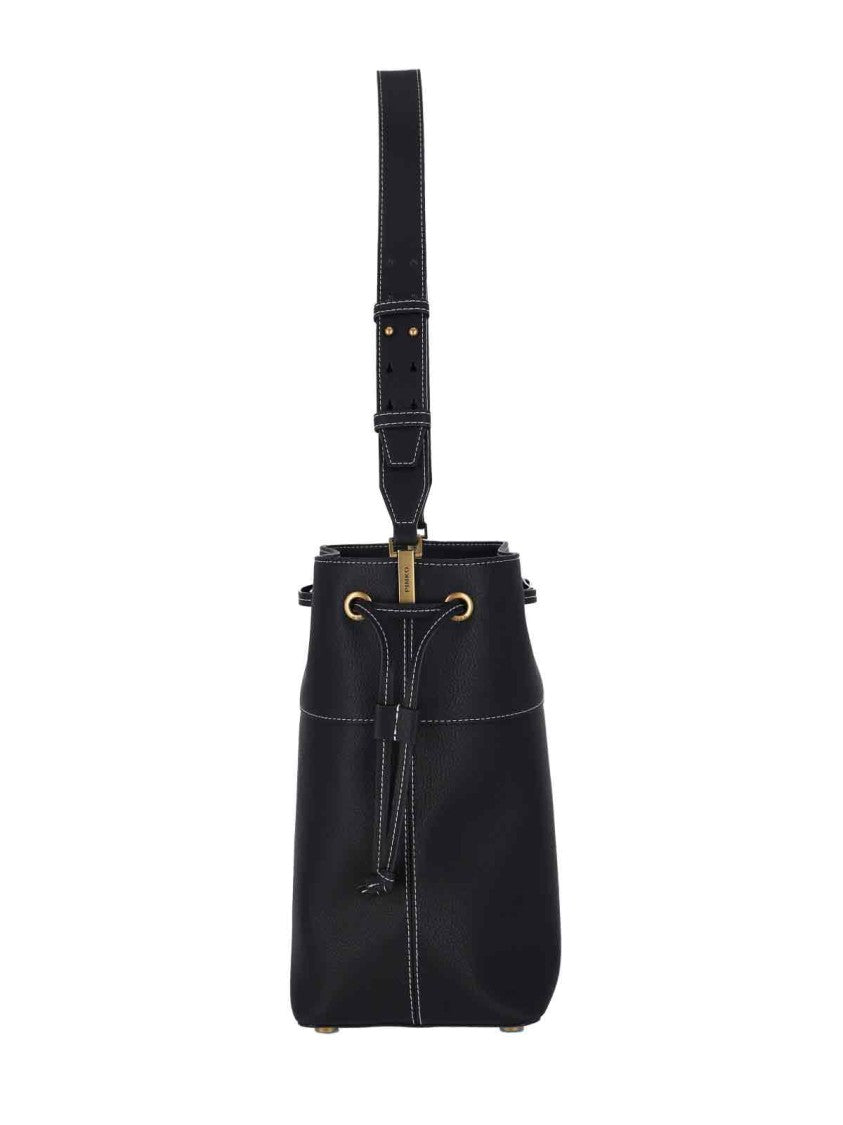 Pinko "Logo" Bucket Bag - Black