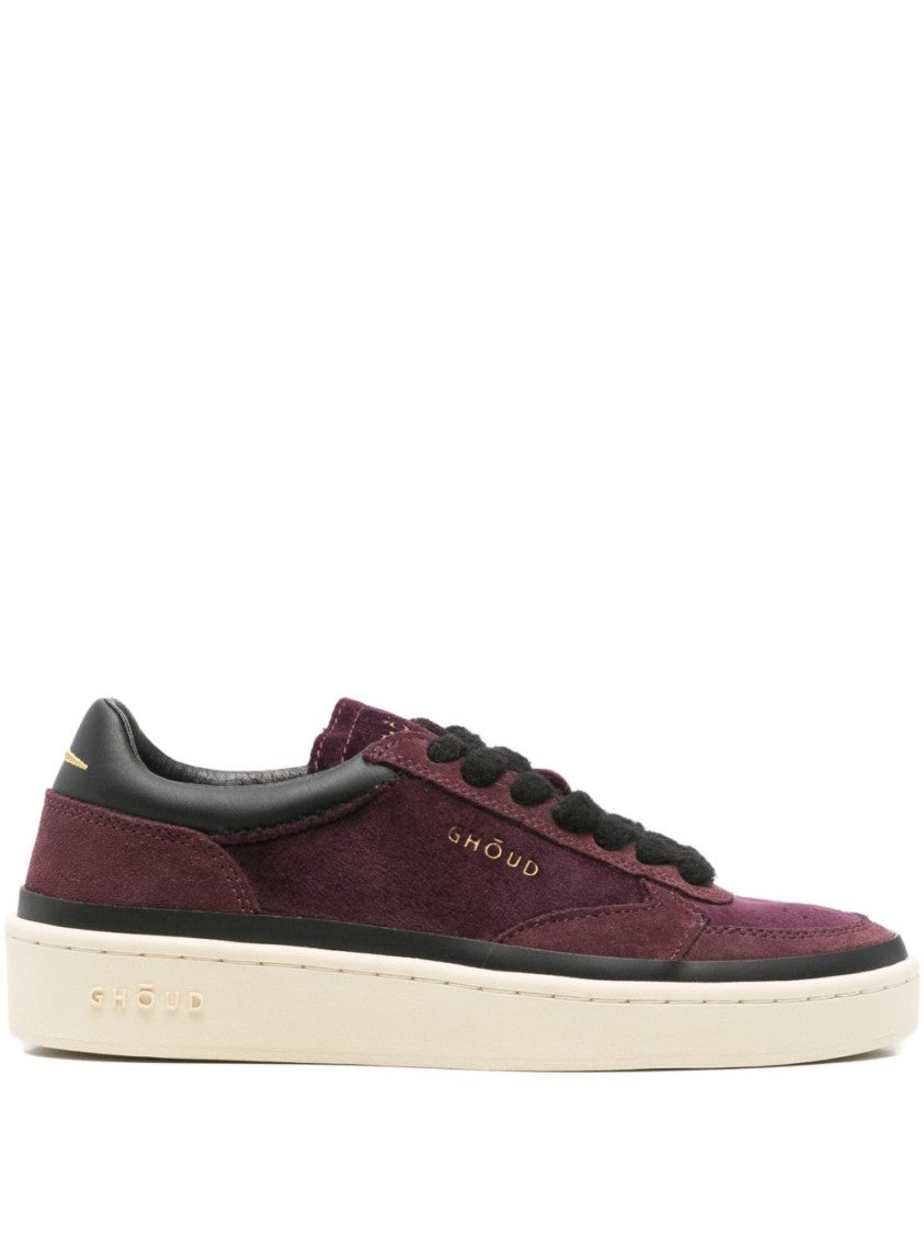 Ghoud Bordeaux Sneakers With Suede