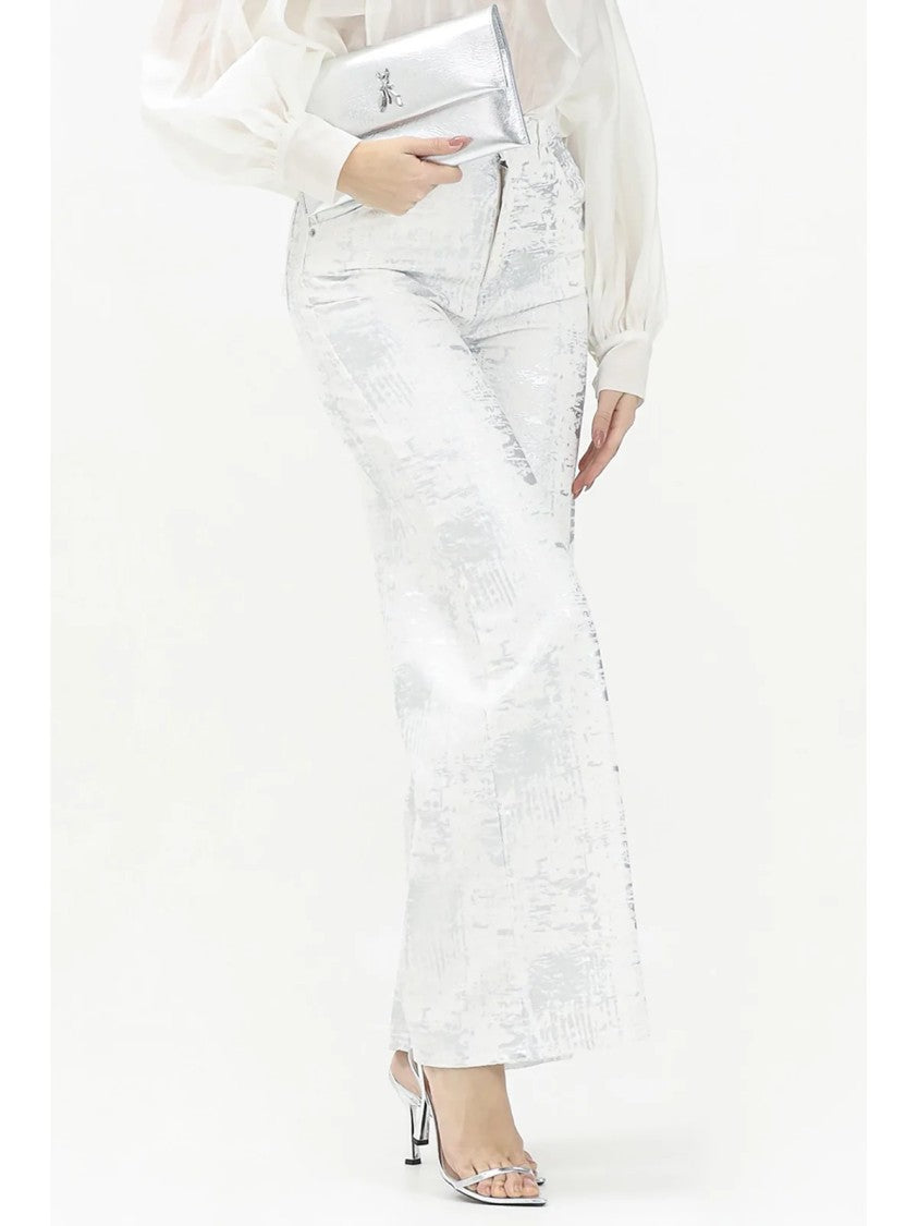 Vicolo Indigo Wide-Leg High-Waist Jeans