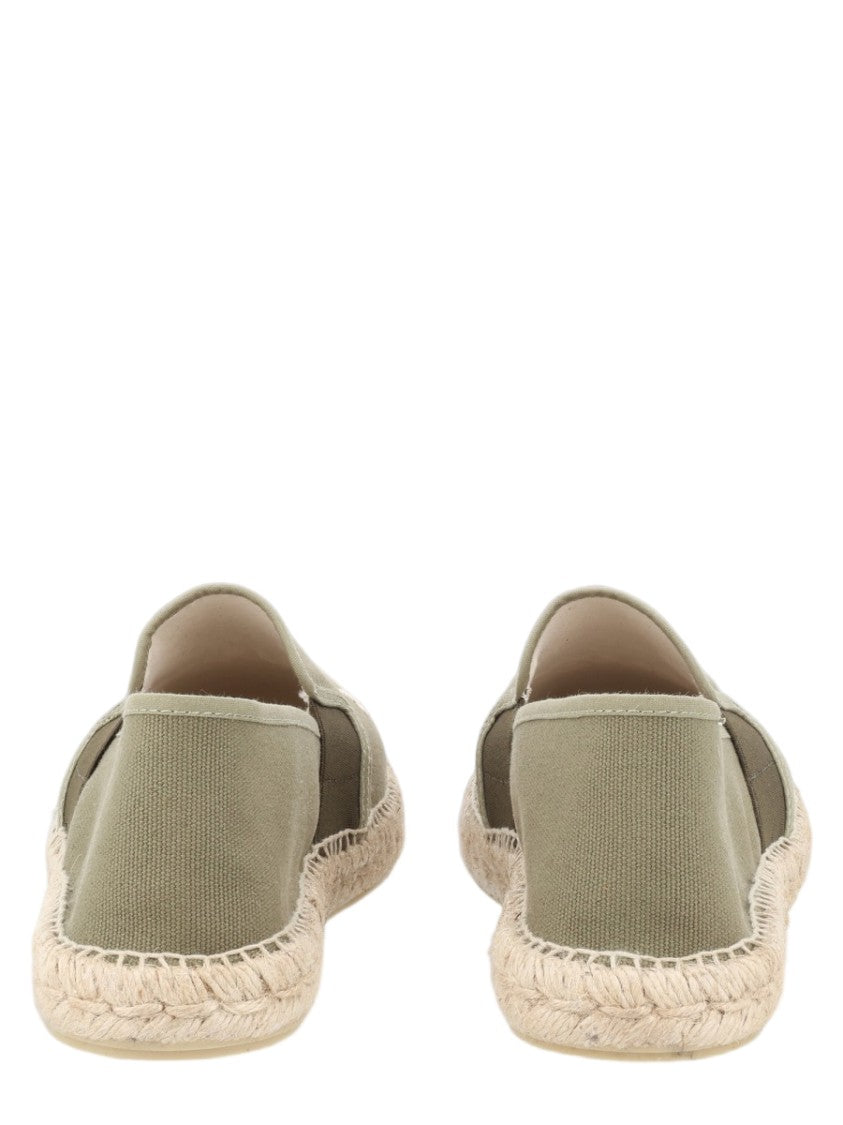 Kenzo Embroidered Slip-On Cotton Espadrilles