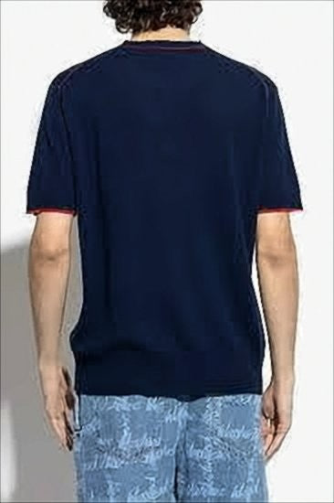 Vivienne Westwood Short-Sleeve Sweater In Merino Wool And Cashmere Blend