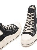 R13 Platform High-Top Sneakers