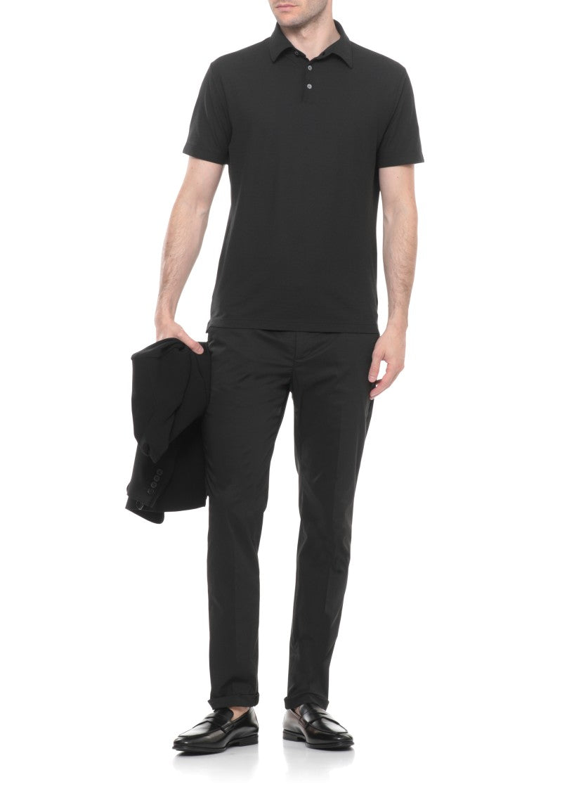 Dondup Black Gaubert Cotton Chino Pants
