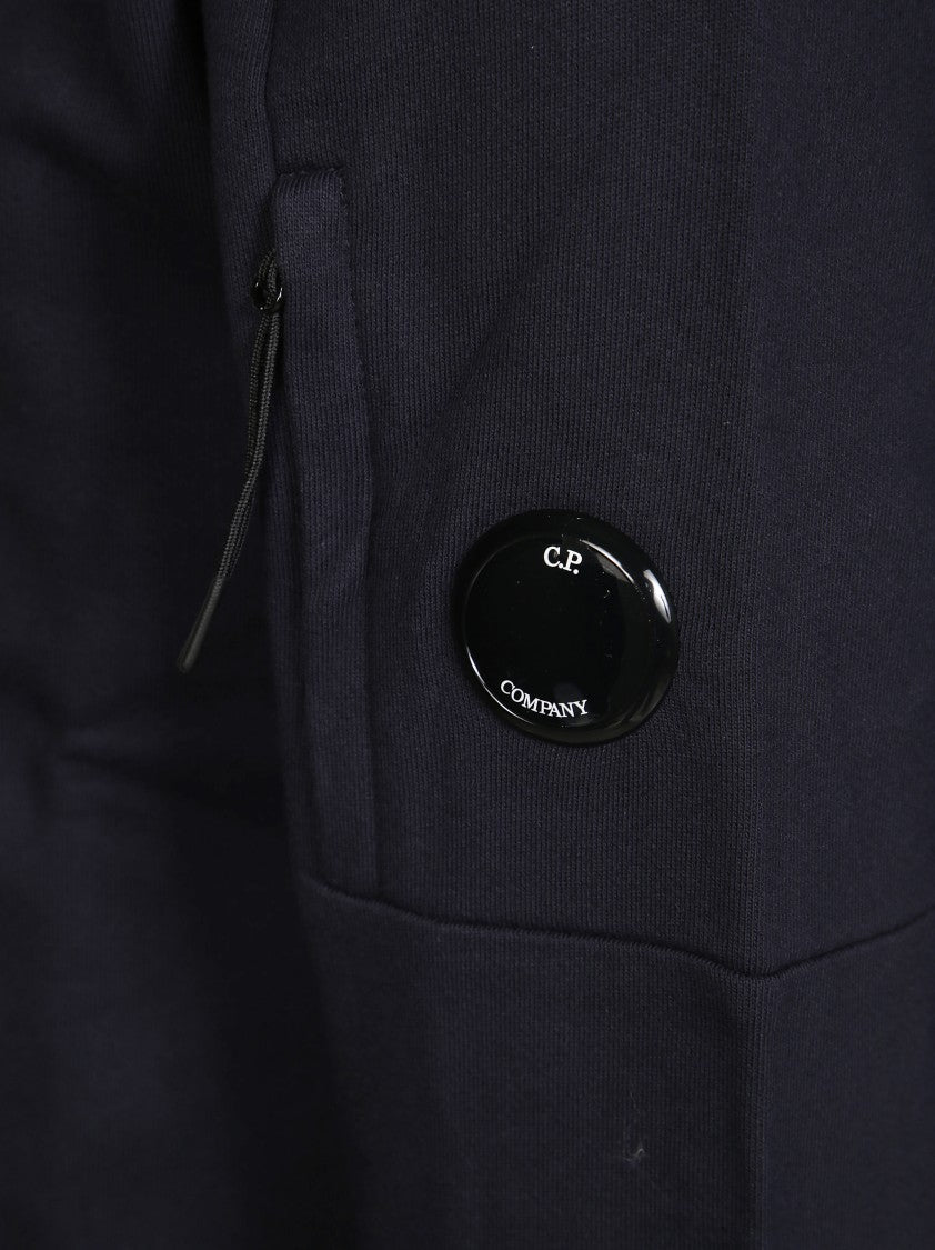 C.P. Company Sweatshirts Crew Neck In Diagonal Raised Fleece