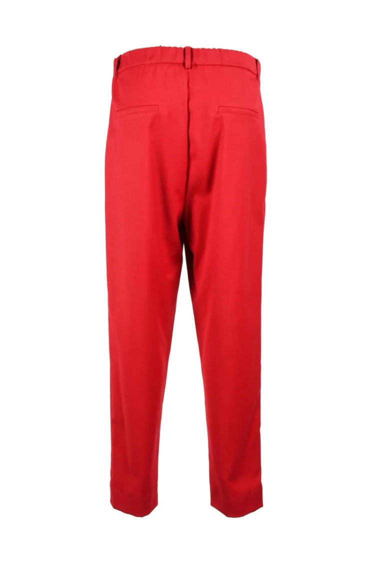Collection Privee? Stretch Trousers - Red
