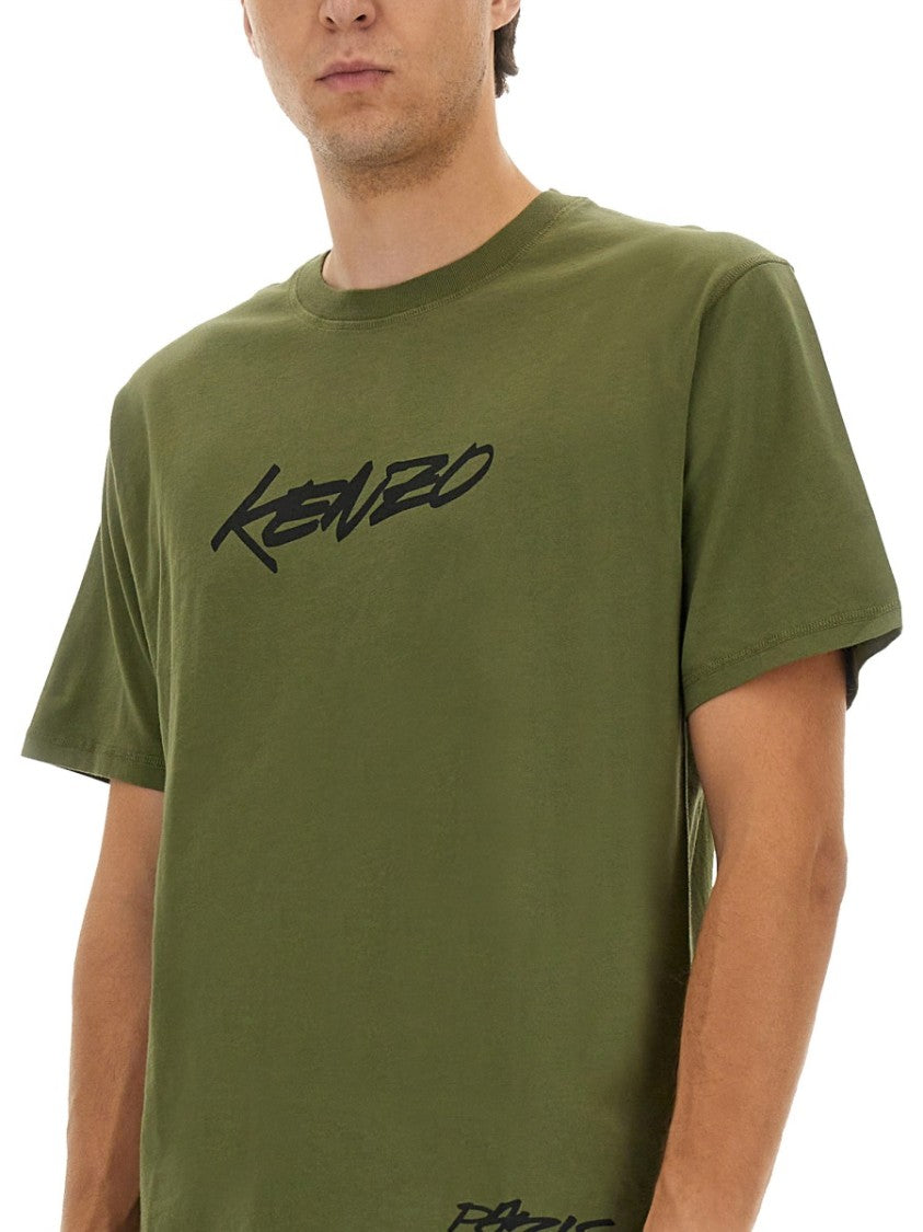 Kenzo Kenzo Futura Print T-Shirt
