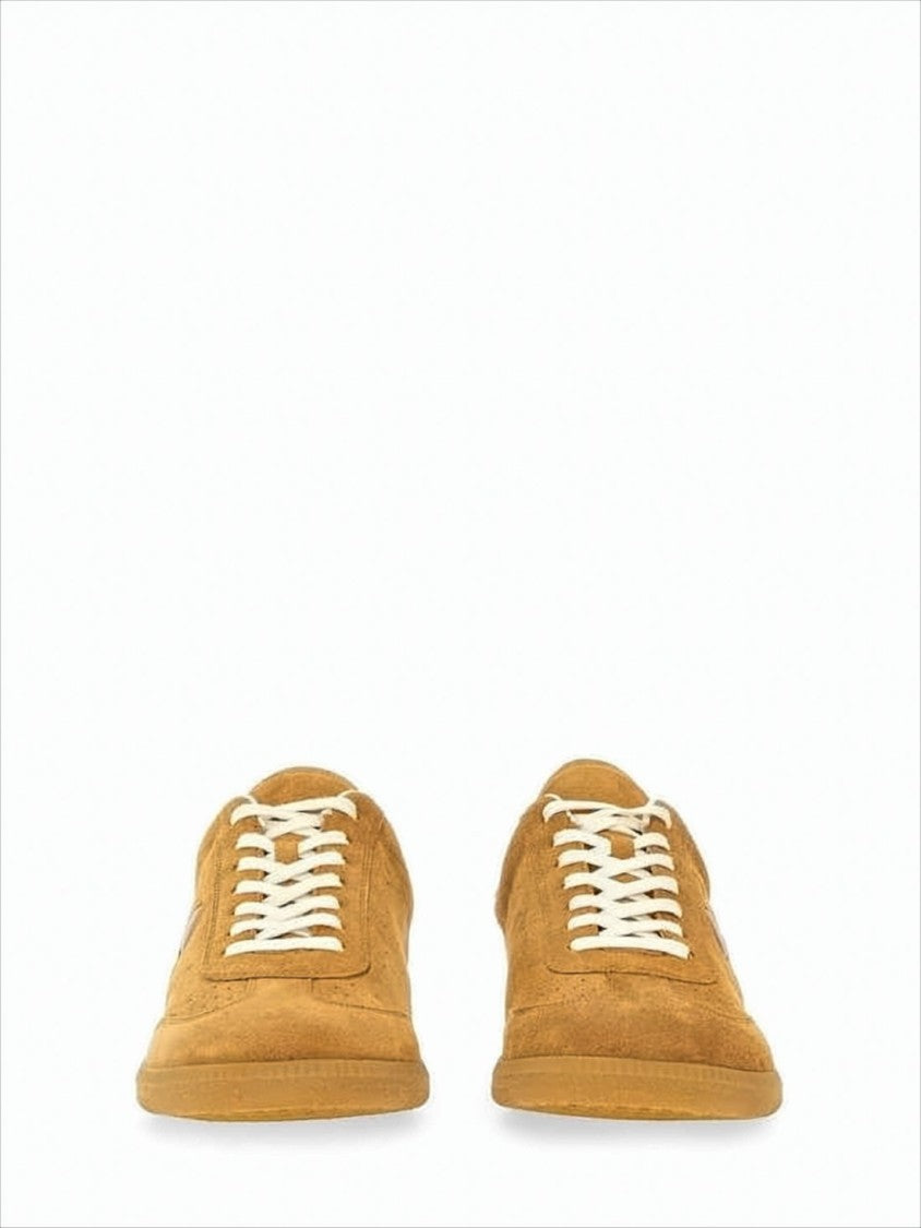 Isabel Marant Brown Suede Sneakers With Lambskin Lining