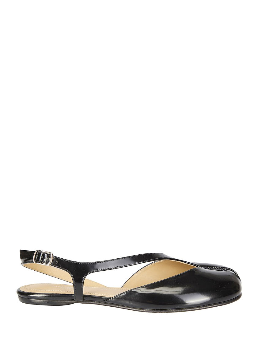 Maison Margiela Tabi Flat Slingback With Distinctive Split-Toe Design