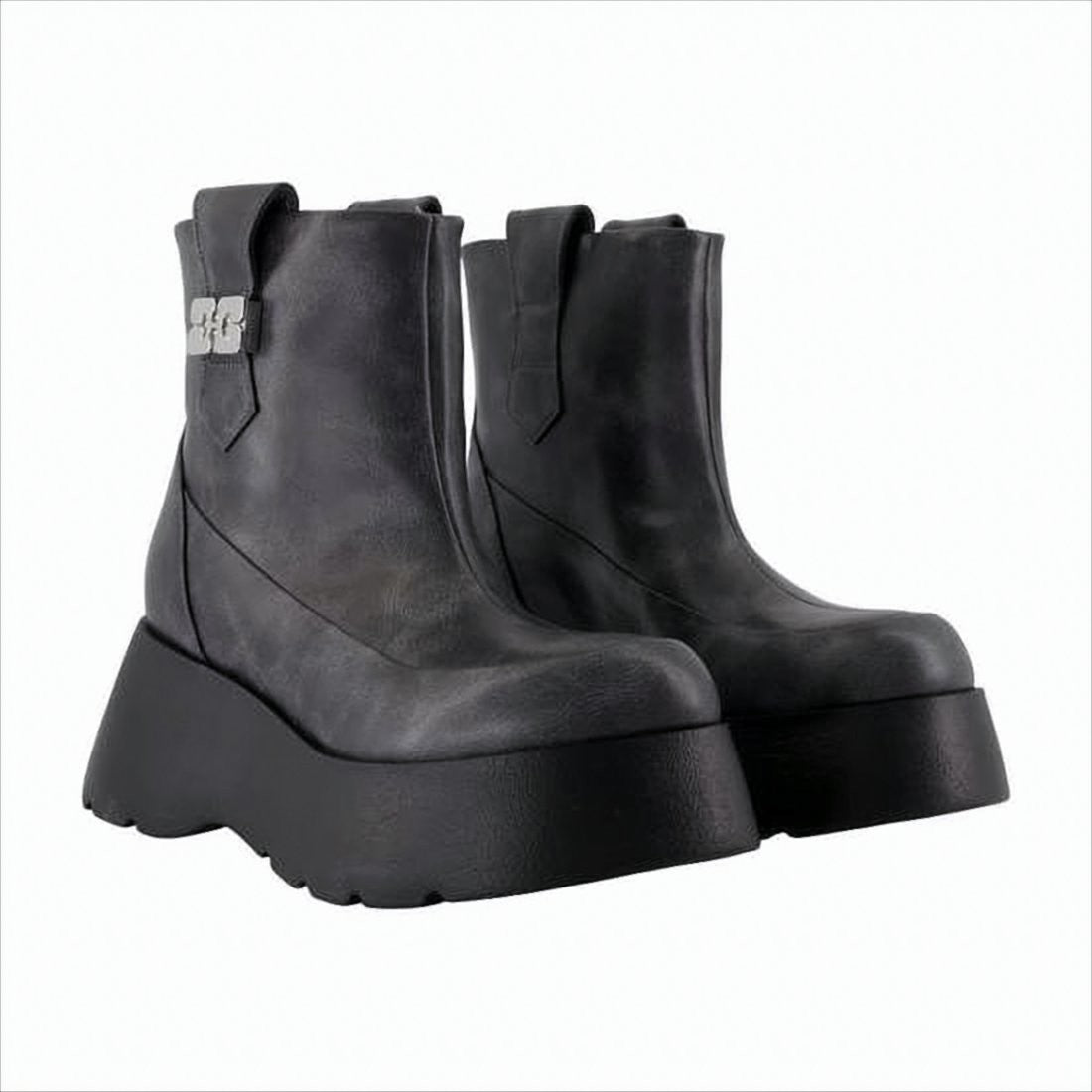 Ganni Platform Ankle-High Ganni Boots