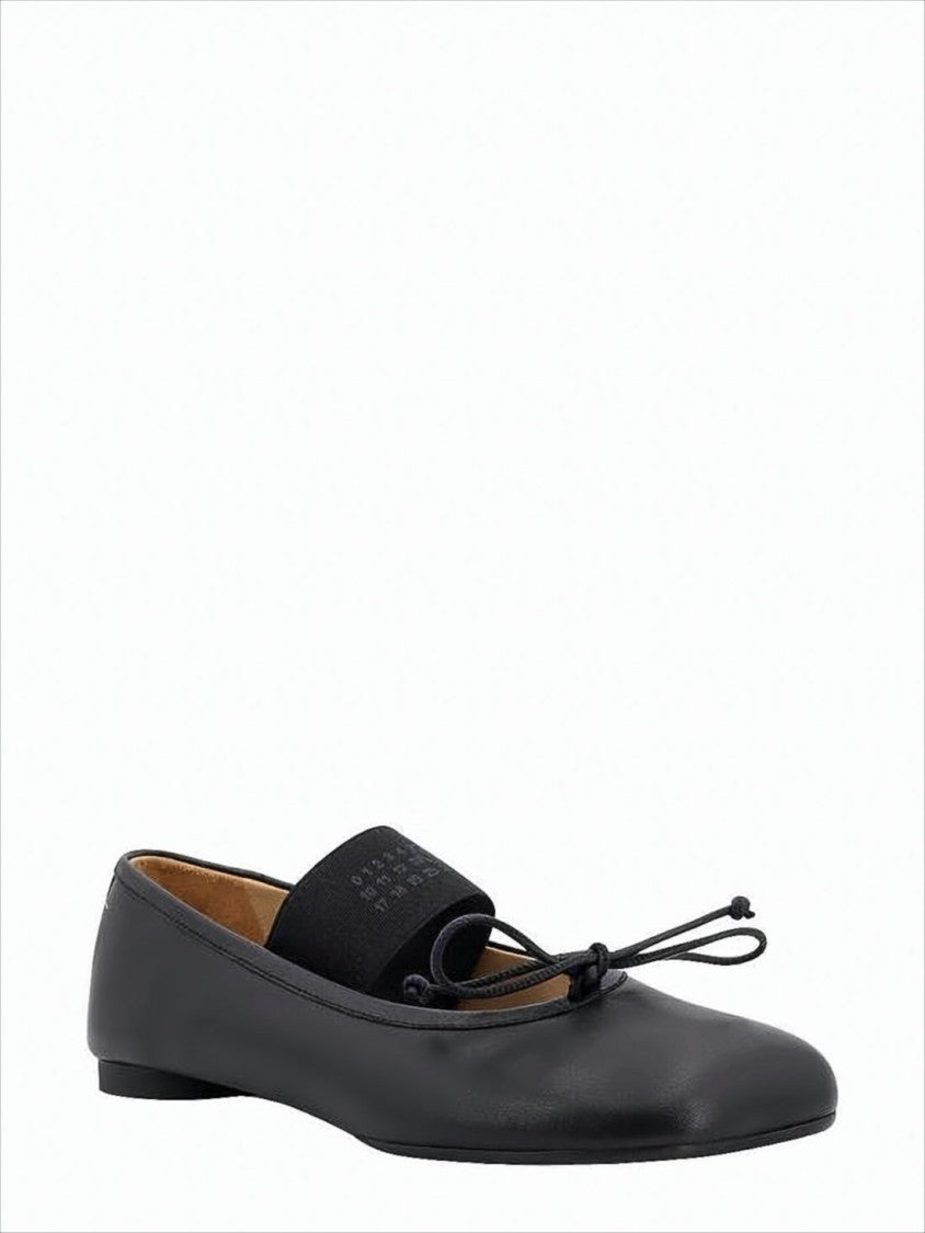 Mm6 By Maison Margiela Flat Shoes With Rounded Toe