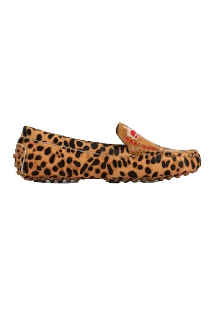 Johnny Was Taline Leopard Mocassin Shoes - Jws6021-6