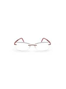 Silhouette Vibrant Red Silhouette Optical Frames With Elegant Design