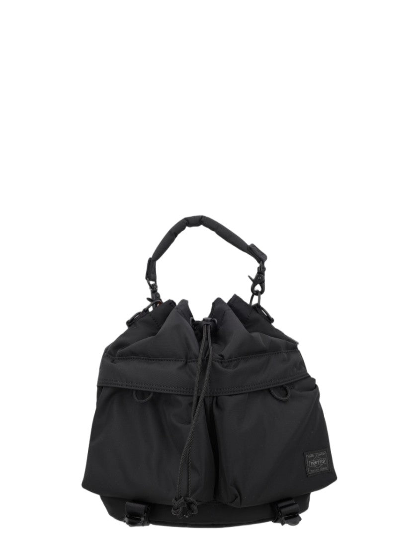 Porter-Yoshida & Co. Senses Structured Multi Pockets Drawstring Bag Handbag