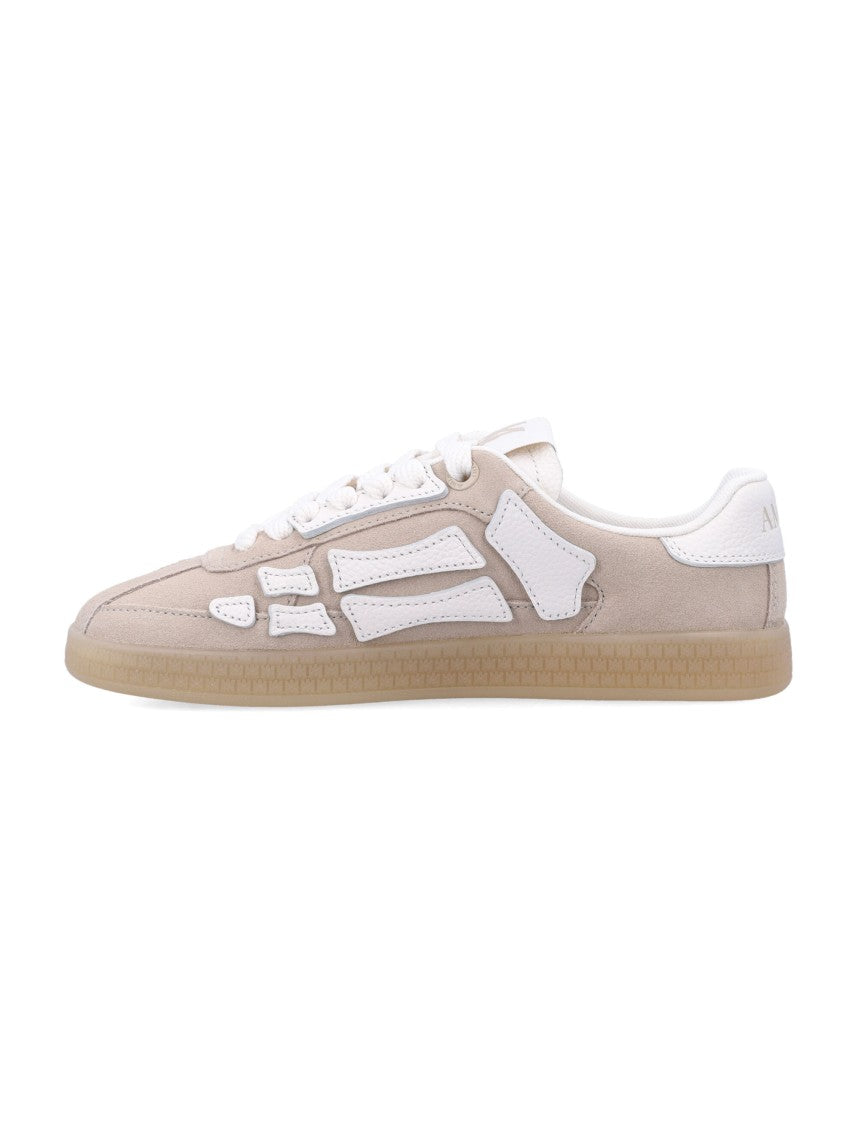 Amiri Beige Suede Low-Top Sneakers