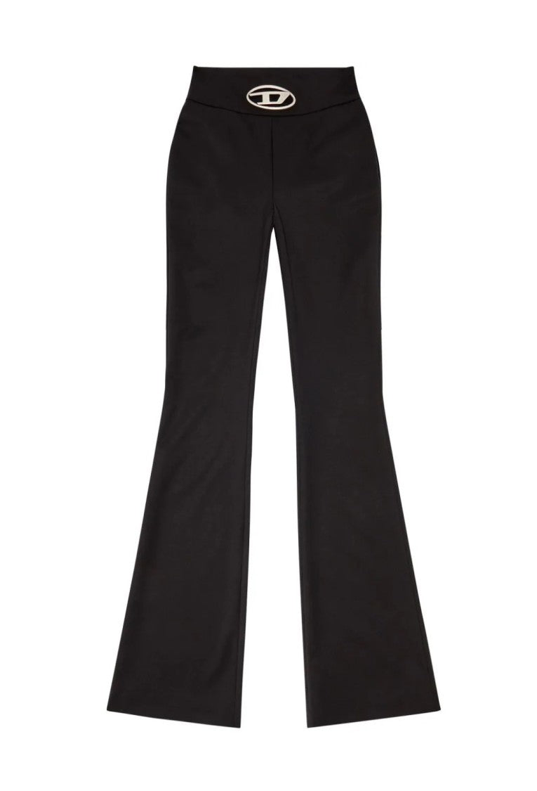 Diesel Flared High-Waist Trousers