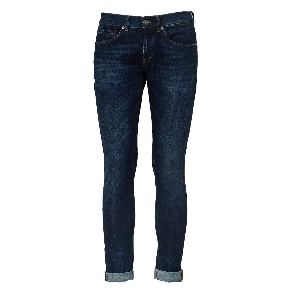 Dondup Slim Fit Jeans In 14 Oz Comfort Denim