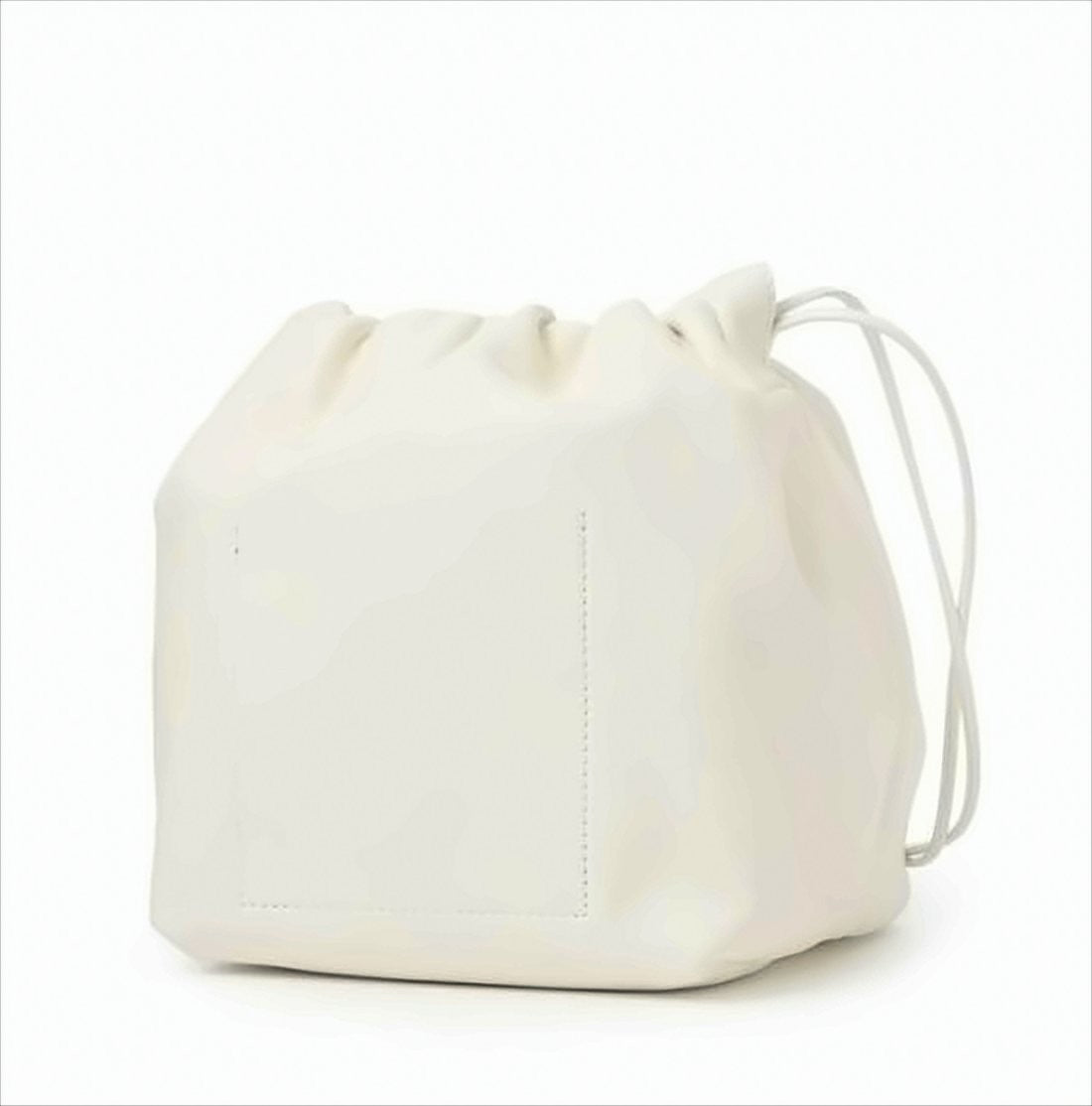 Jil Sander Pouch-Style White Shoulder Bag