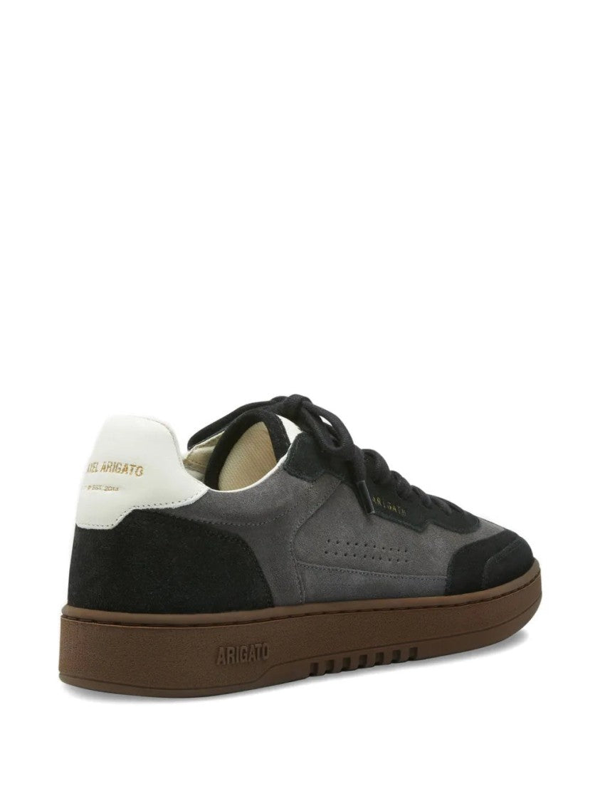 Axel Arigato Dice T-Toe Perforated Suede-Leather Sneakers