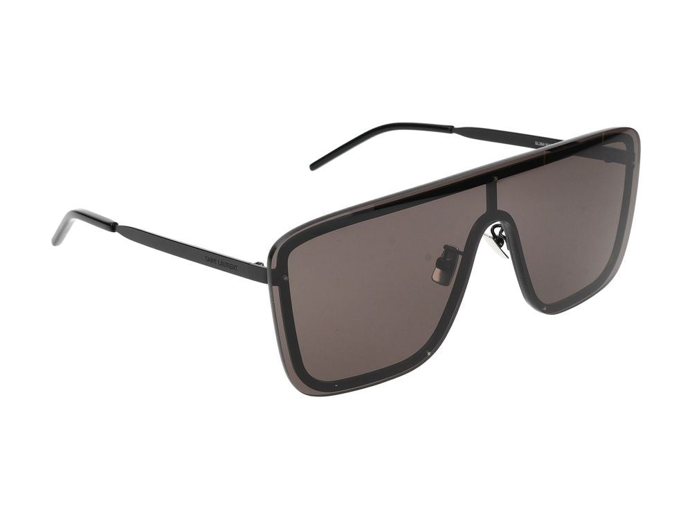 Saint Laurent Sunglasses Saint Laurent Sl 364 Mask 002 Black Black Black 99/1/140